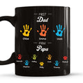 First Dad Now Papa - Personalized Coffee Mug