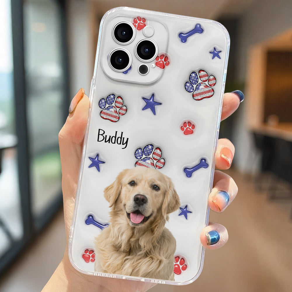 Independent Dogs Photo - Personalized 3D Inflated Effect Phone Case