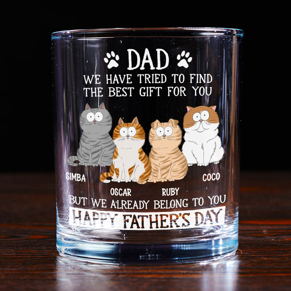 Our Gift Is Ourselves - Personalized Whiskey Glass