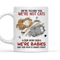Custom Mother's day Birthday Gifts For Cat Mom, Cat Lovers • Im A Baby - Personalized Coffee Mug