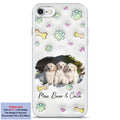 Lovely Human And Her Dogs Photo - Personalized 3D Inflated Effect Phone Case