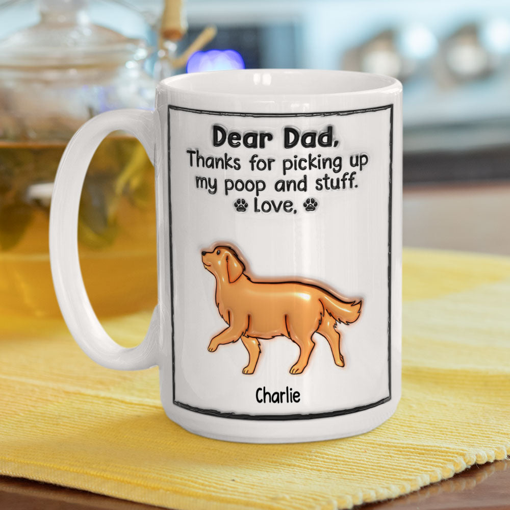 Custom Mother's Father's day Birthday Gifts For Pet Lovers • Love And Licks - Personalized 3D Inflated Mug