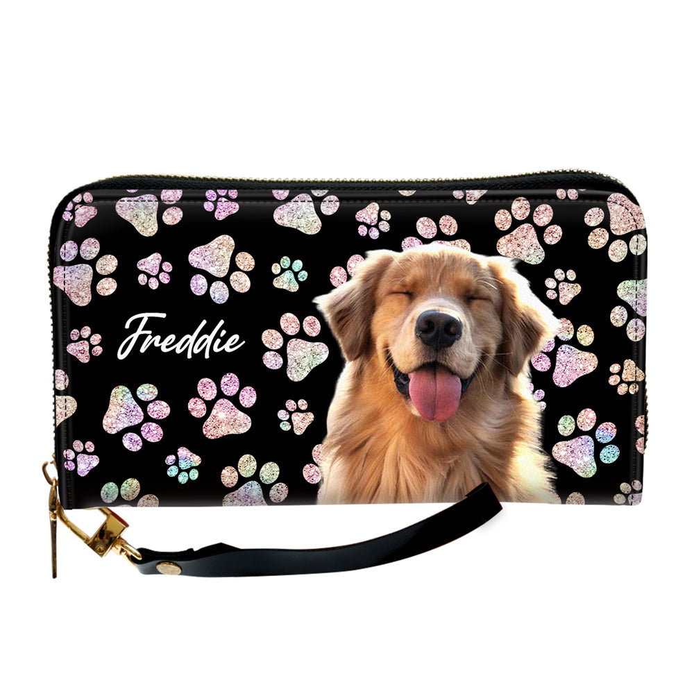 Anywhere Together Photo - Personalized Leather Wallet