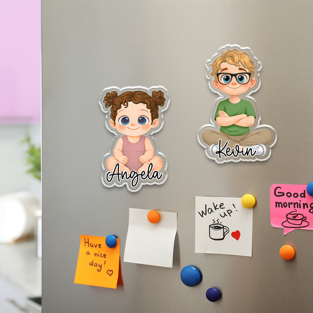 The Family - Personalized Acrylic Magnet
