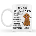 Custom Christmas Birthday Gifts For Dog Lovers • Not Just Dog - Personalized Coffee Mug
