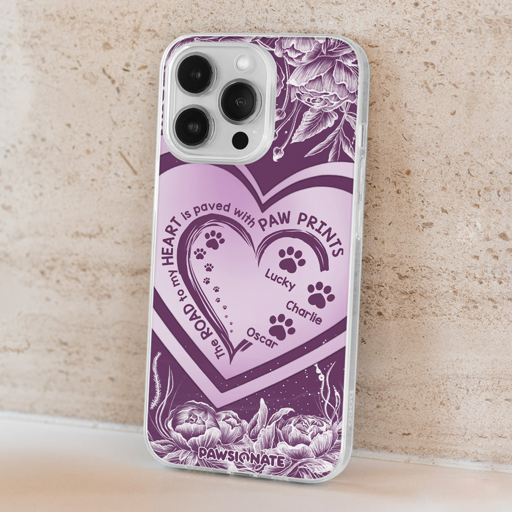 Road To Heart Flower - Personalized Phone Case