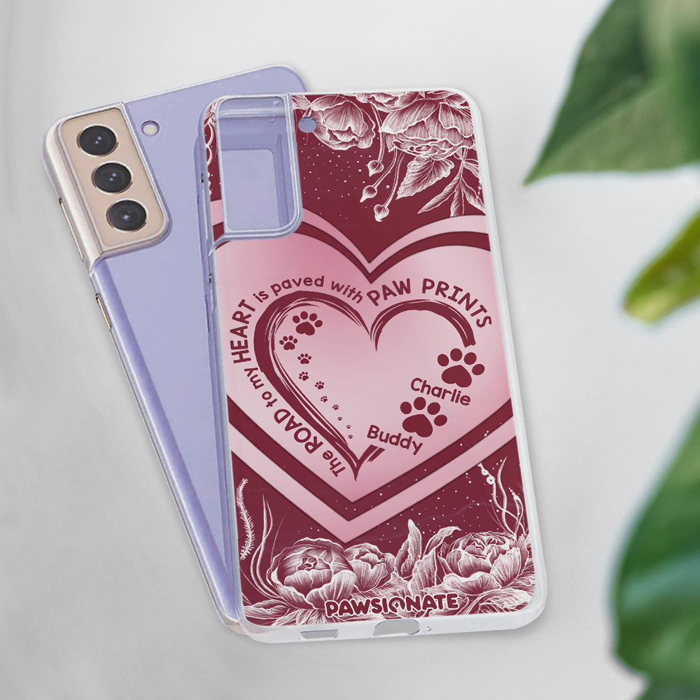 Road To Heart Flower - Personalized Phone Case