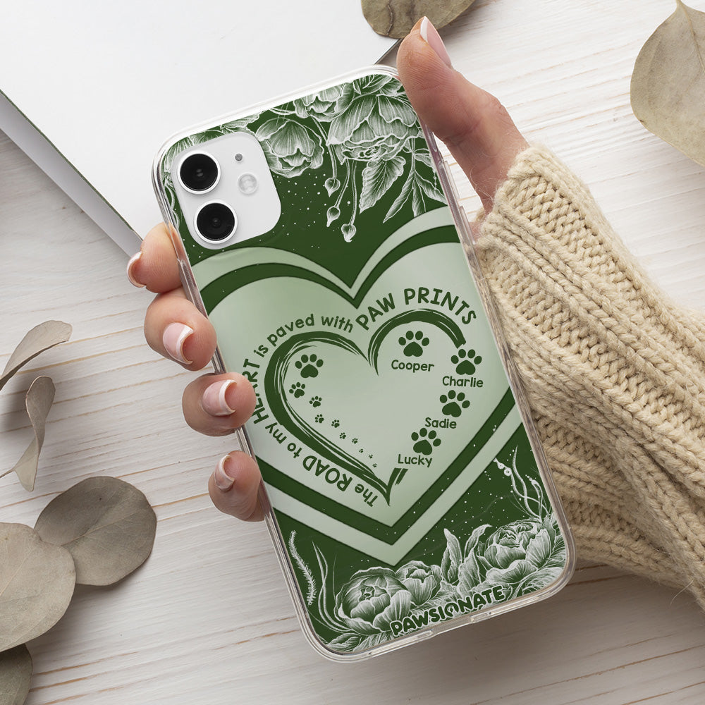 Road To Heart Flower - Personalized Phone Case