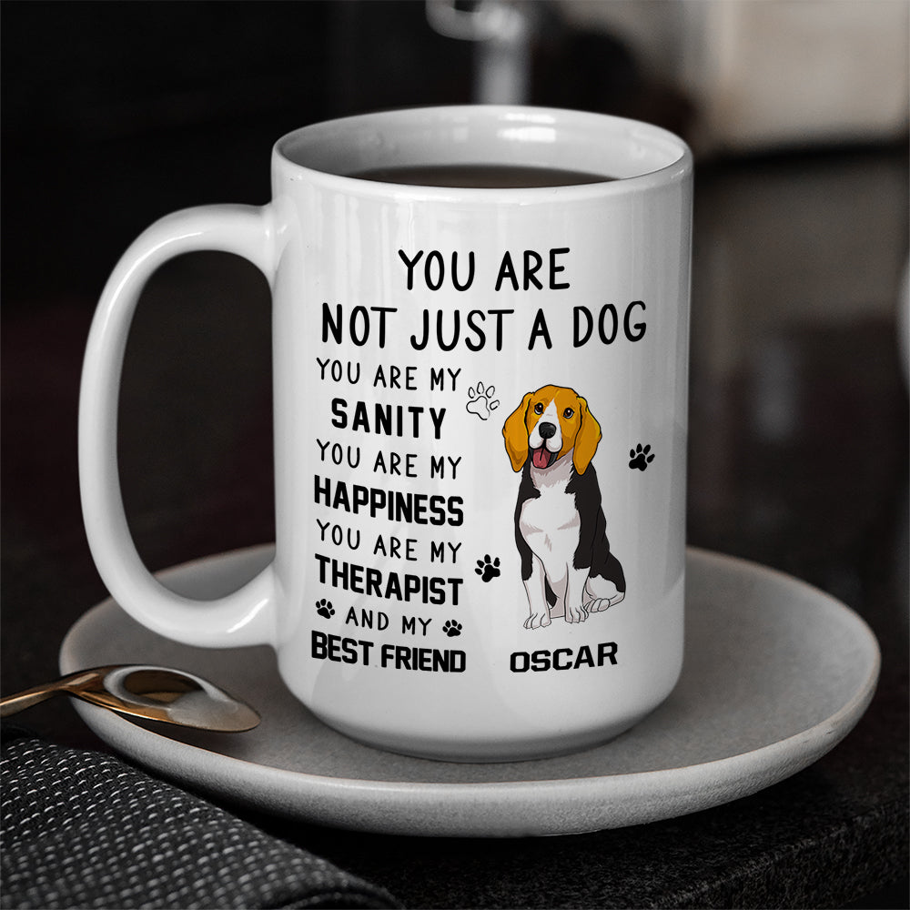 Custom Christmas Birthday Gifts For Dog Lovers • Not Just Dog - Personalized Coffee Mug