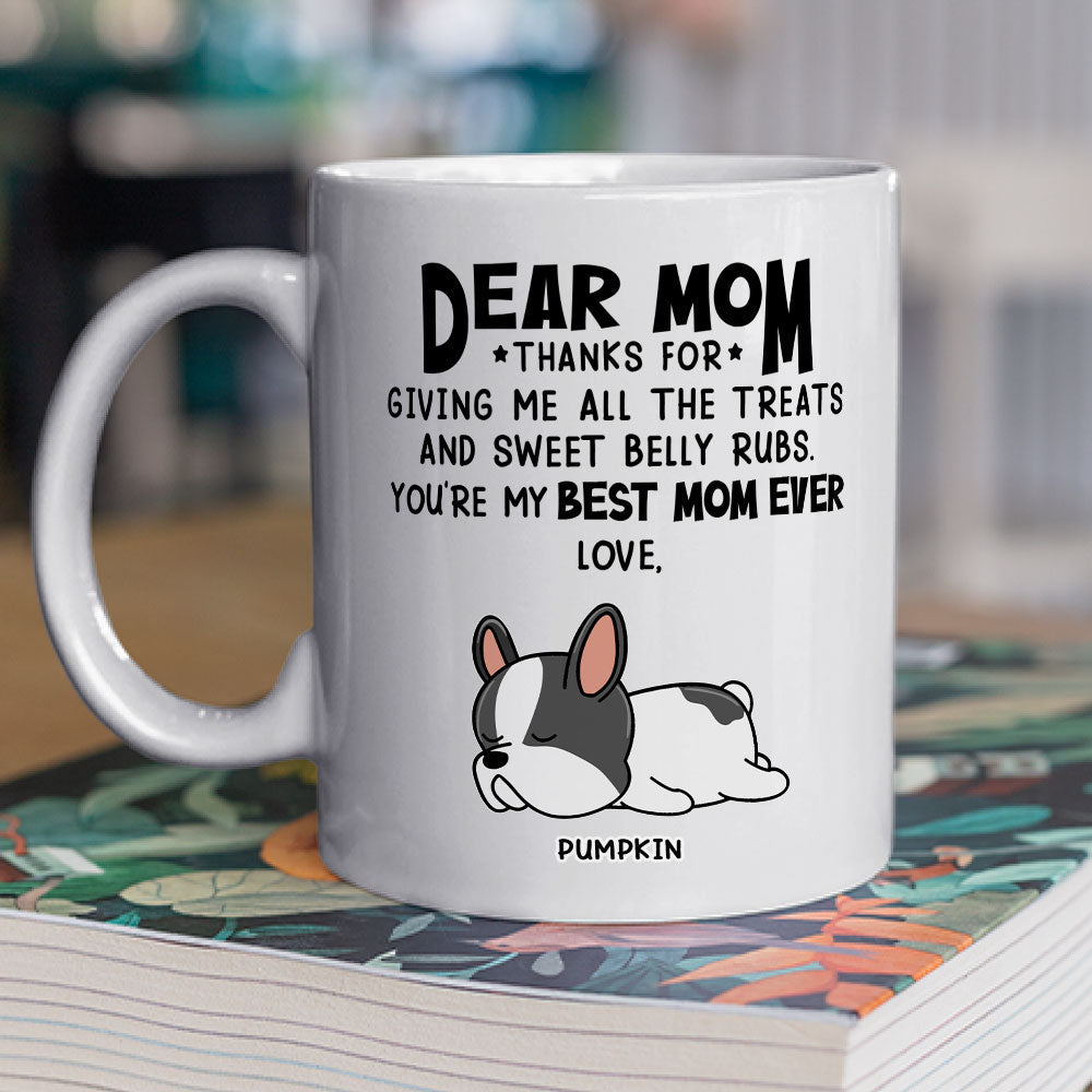 Custom Photo Mother's day Birthday Gifts For Cat Mom, Cat Lovers • All The Treats 3 - Personalized Coffee Mug