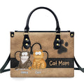 Elegant Pet Mom - Personalized Leather Bag