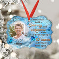 Up To Heaven - Personalized Aluminum Ornament