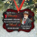 Missed Beyond Measure - Personalized Aluminum Ornament