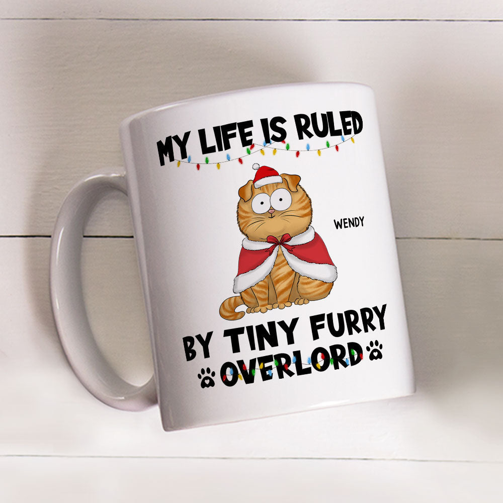 Custom Mother's day Birthday Gifts For Cat Mom, Cat Lovers • Cute Overlords - Personalized Coffee Mug