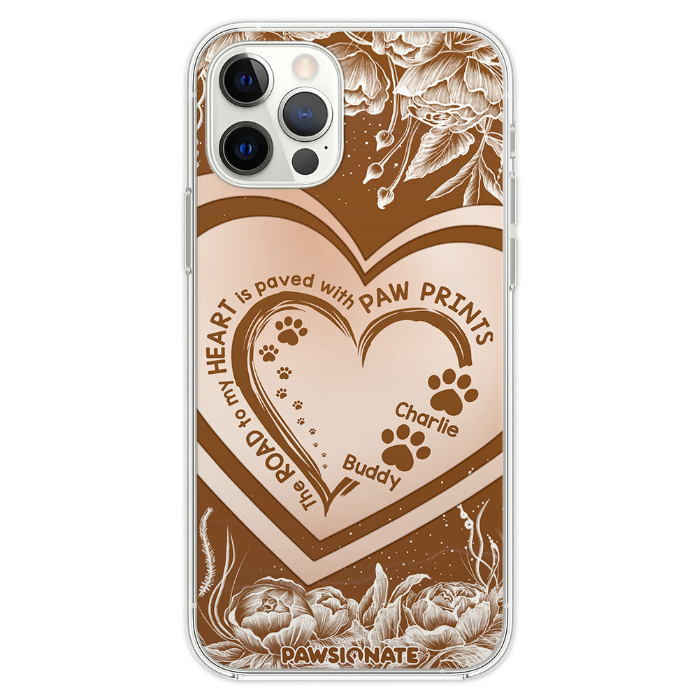 Road To Heart Flower - Personalized Phone Case