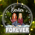 Forever Besties - Personalized Acrylic Ornament
