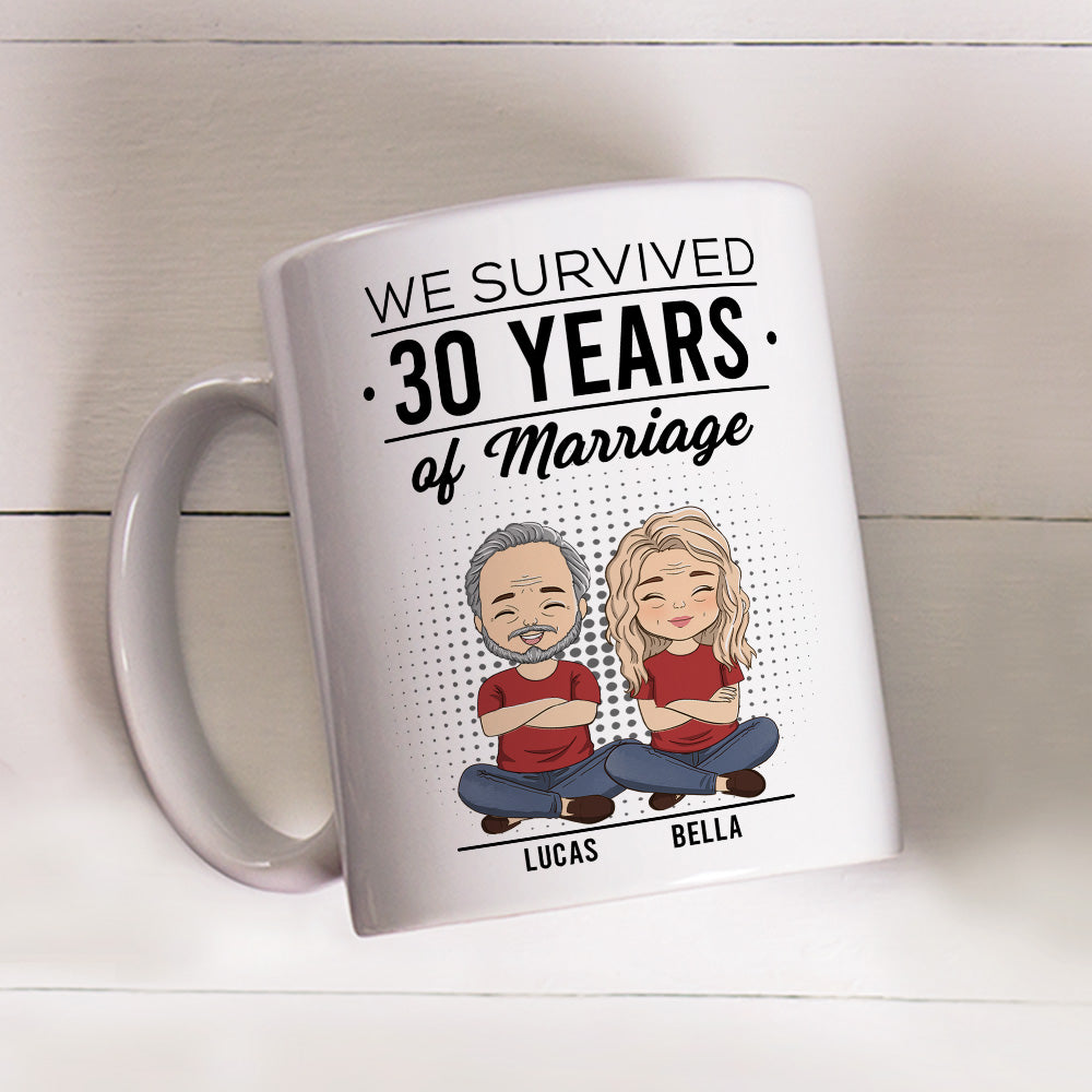 We Survived - Personalized Coffee Mug