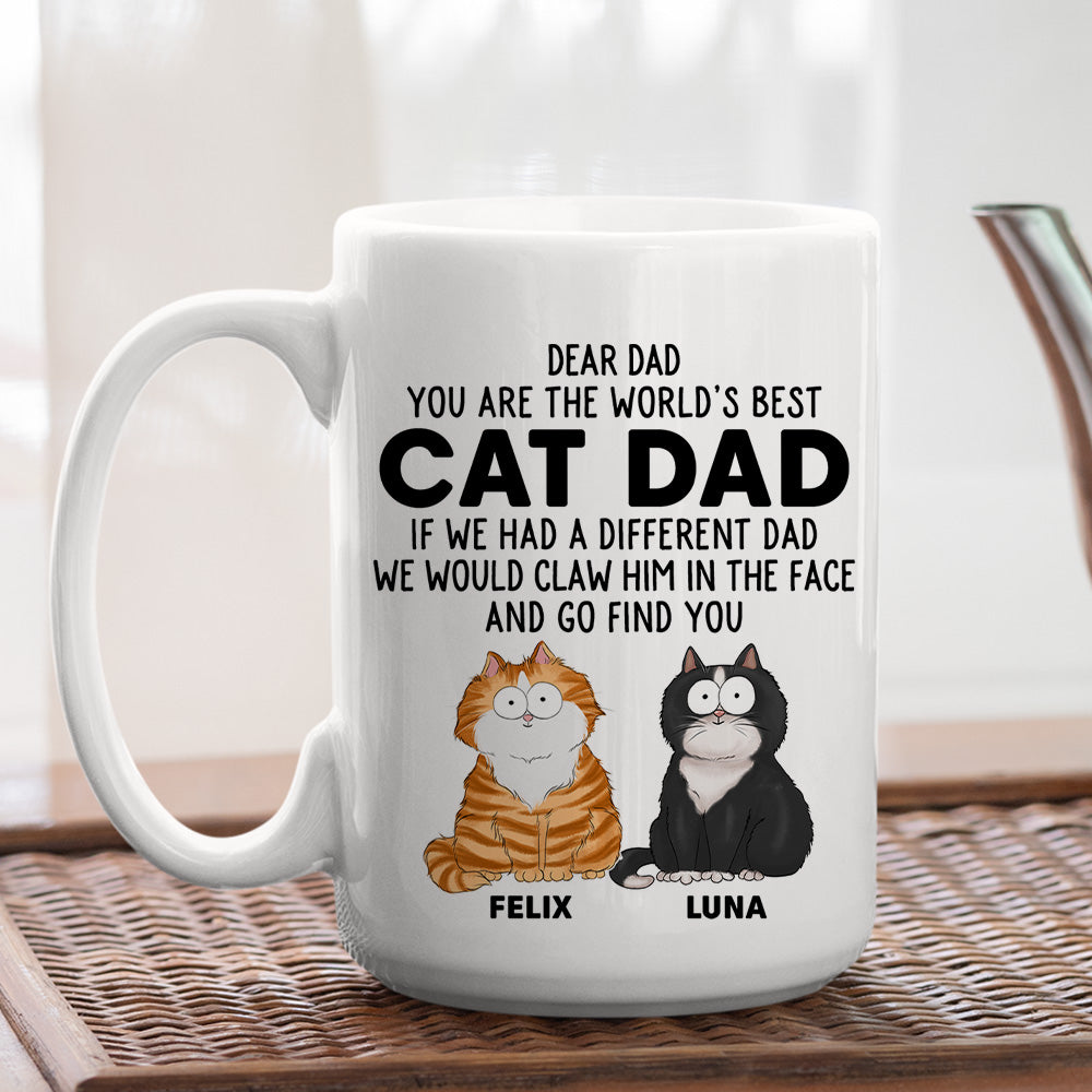 Custom Photo Mother's day Birthday Gifts For Cat Mom, Cat Lovers • We Would Claw - Personalized Coffee Mug