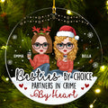 Partners In Crime - Personalized Acrylic Ornament