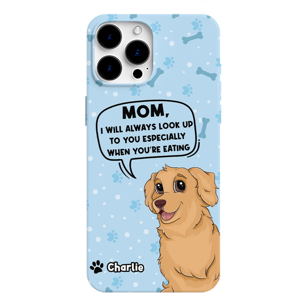 When You Are Eating - Personalized Phone Case