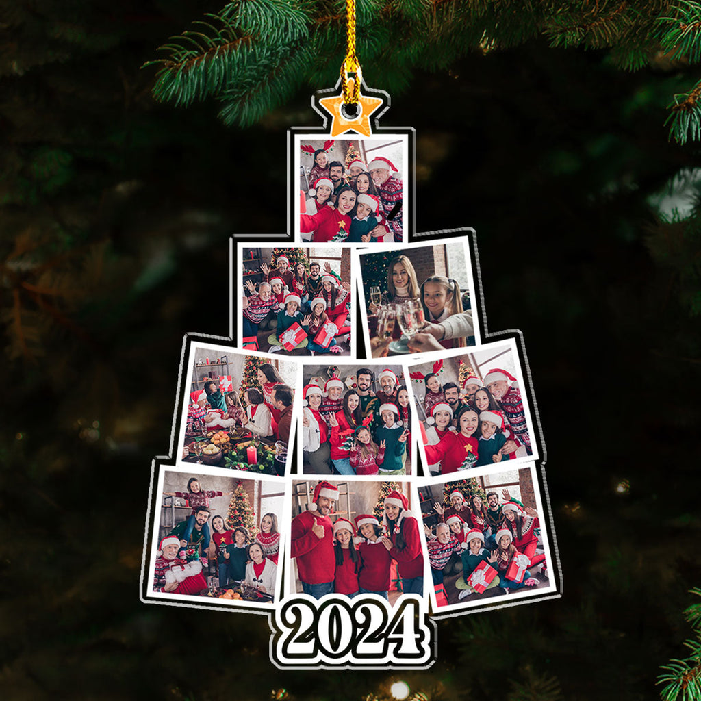 Photo Christmas Tree - Personalized Acrylic Ornament