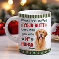 Custom Photo Christmas Birthday Gifts For Dog Lovers • I Just Knew Photo - Personalized Coffee Mug