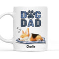 Custom Father's day Birthday Gifts For Dog Dad, Dog Lovers • Best Dog Dad - Personalized Coffee Mug