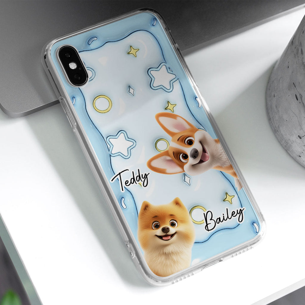 I Woof You - Personalized 3D Inflated Effect Phone Case