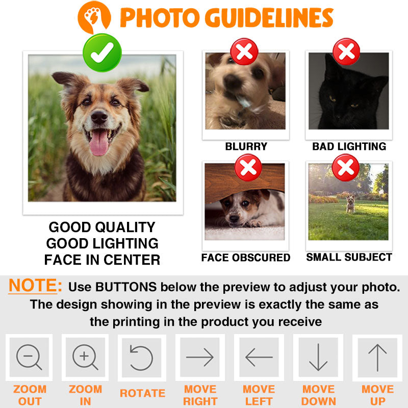 Custom Christmas Memorial Sympathy Gifts For Dogs, Cats • My Heart Were Not - Personalized Acrylic Ornament