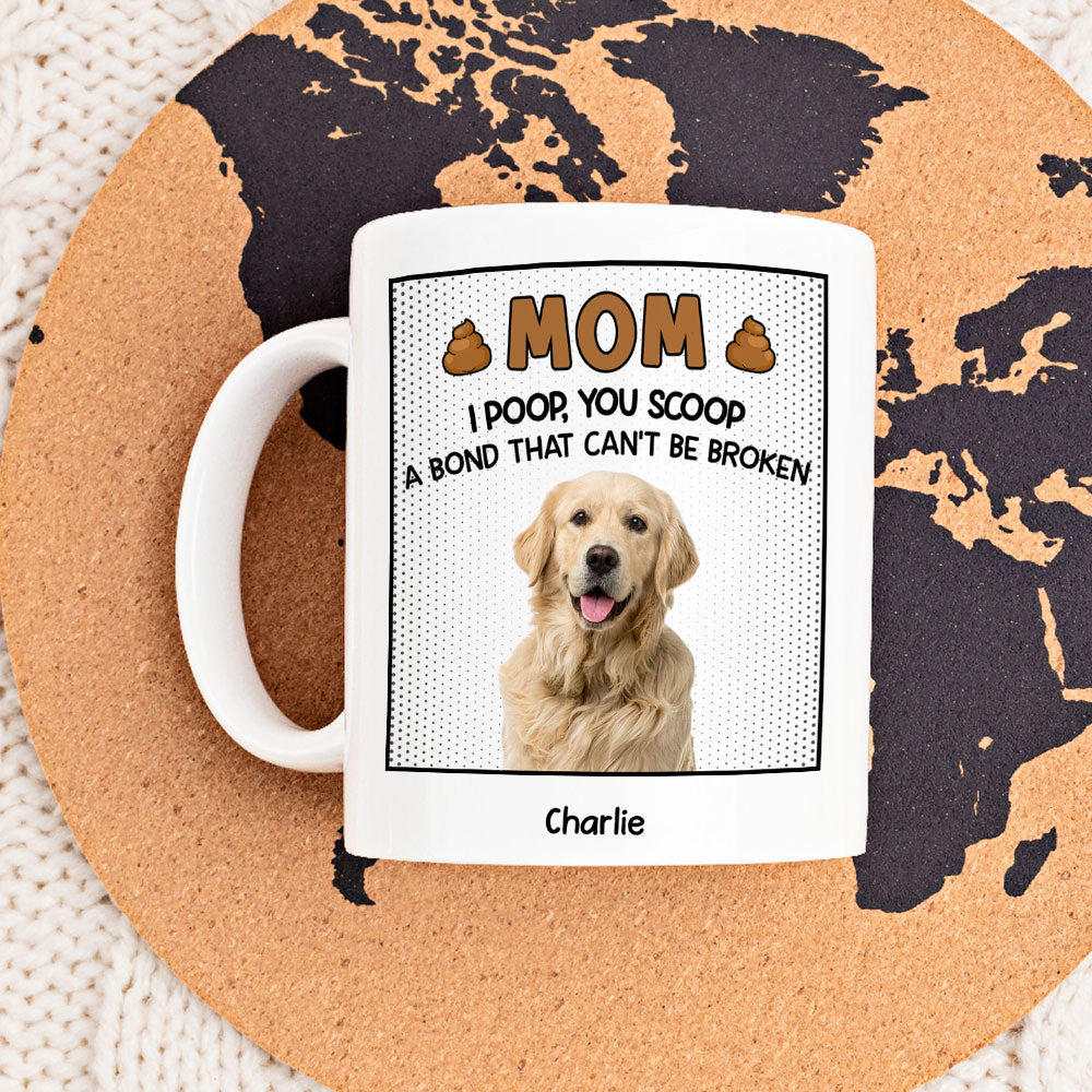 Custom Mother's day Birthday Gifts For Dog Mom, Dog Lovers • Can Not Be Broken - Personalized Coffee Mug