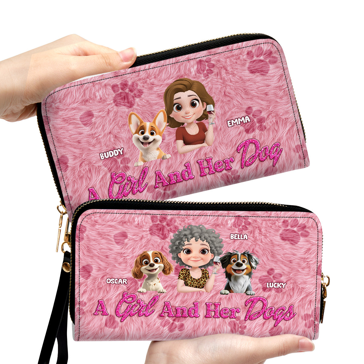 Gentle Mom - Personalized Leather Wallet