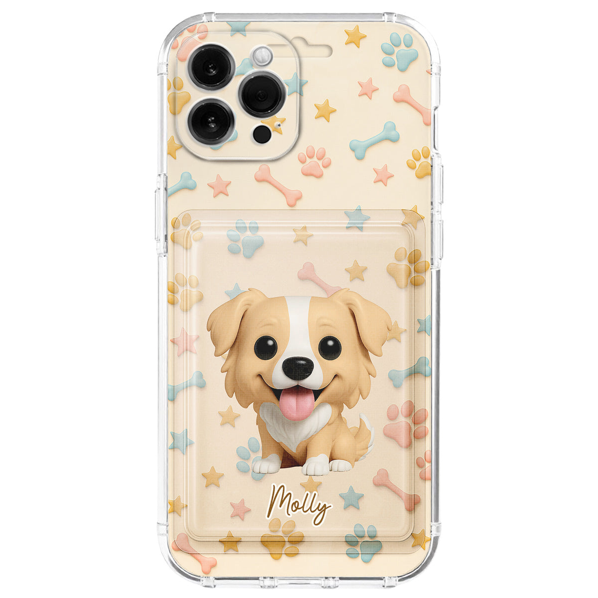 Figures Dog Cartoon - Personalized 3D Inflated Phone Case
