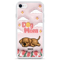 I Love My Dog Mom - Personalized 3D Inflated Effect Phone Case