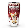 Custom Christmas Birthday Gifts For Dog Lovers • We Pick You Every Day - Personalized Tumbler