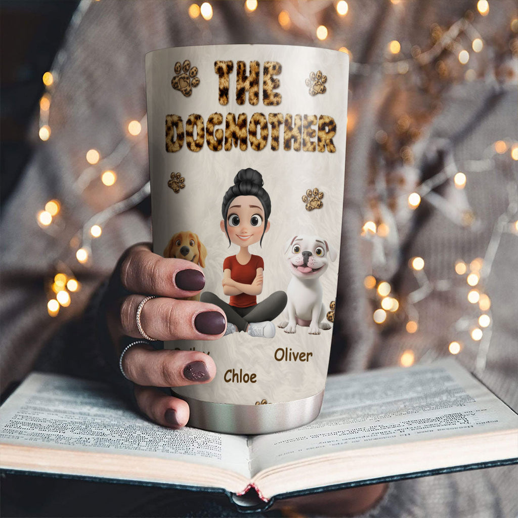 Custom Christmas Birthday Gifts For Dog Mom, Dog Lovers • Like You Better - Personalized 3D Effect Tumbler