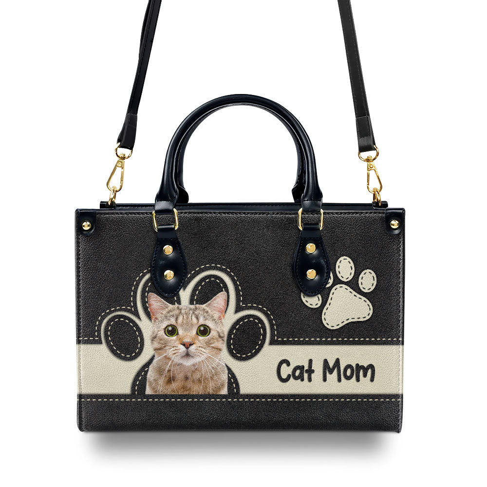 Fur Mom Elegant - Personalized Leather Bag