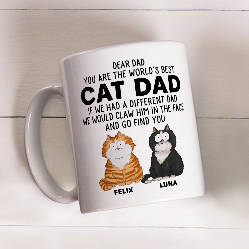 Custom Photo Mother's day Birthday Gifts For Cat Mom, Cat Lovers • We Would Claw - Personalized Coffee Mug