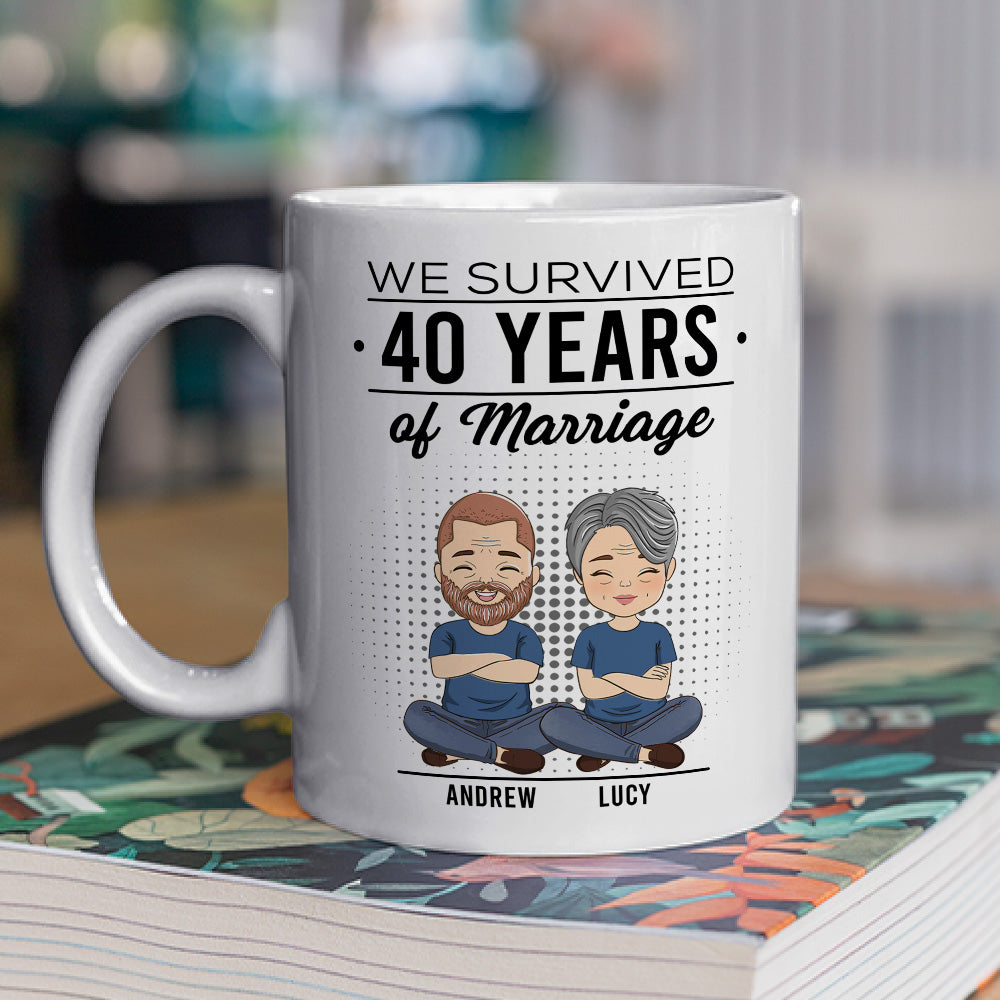 We Survived - Personalized Coffee Mug