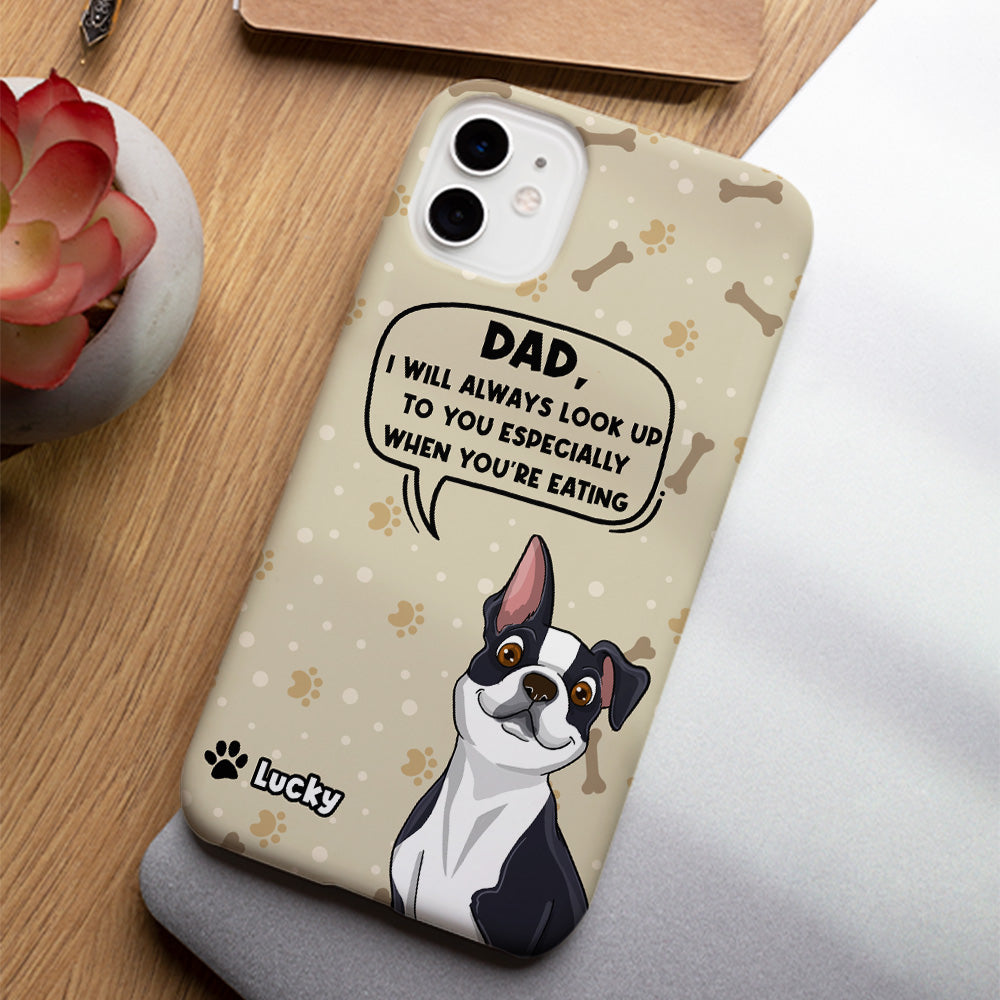 When You Are Eating - Personalized Phone Case
