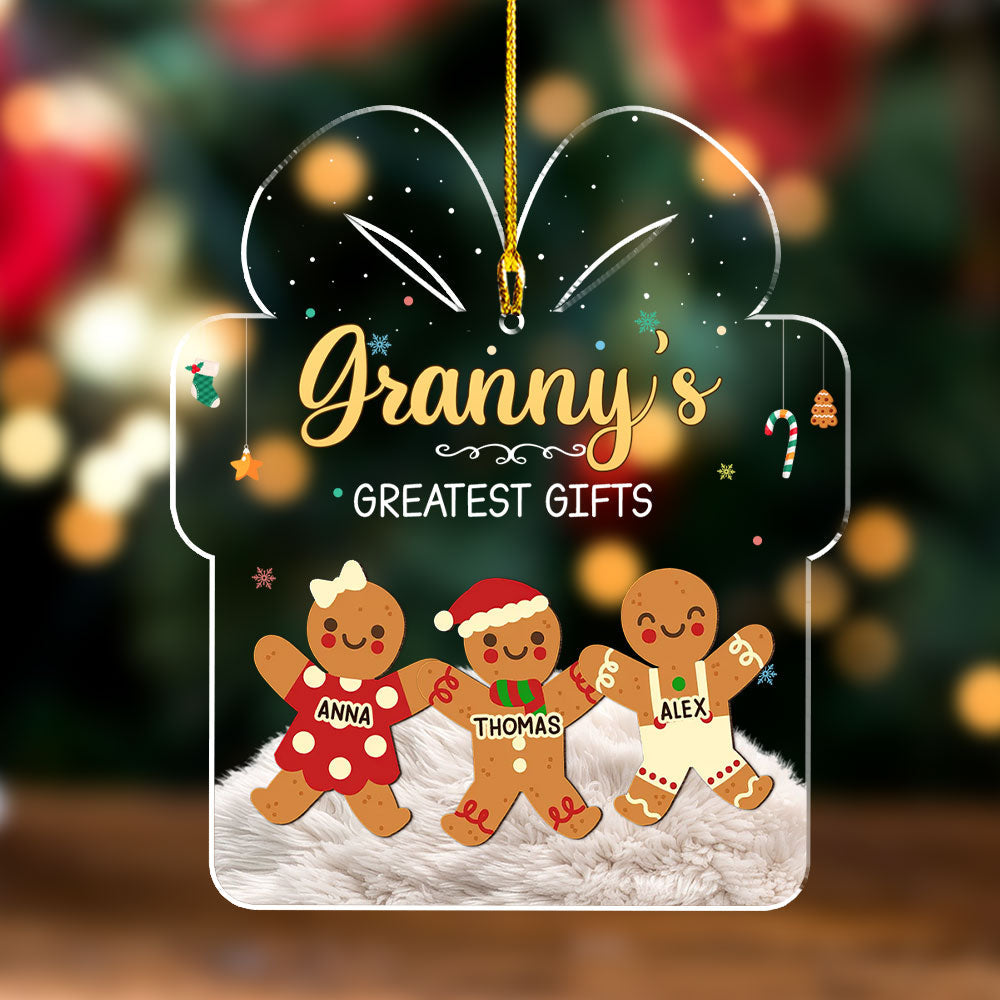 Greatest Gifts - Personalized Acrylic Ornament