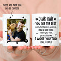 Custom Christmas Birthday Gifts For Dog Dad, Dog Lovers • I Woof You Too - Personalized Coffee Mug - Gifts For Dog Lovers