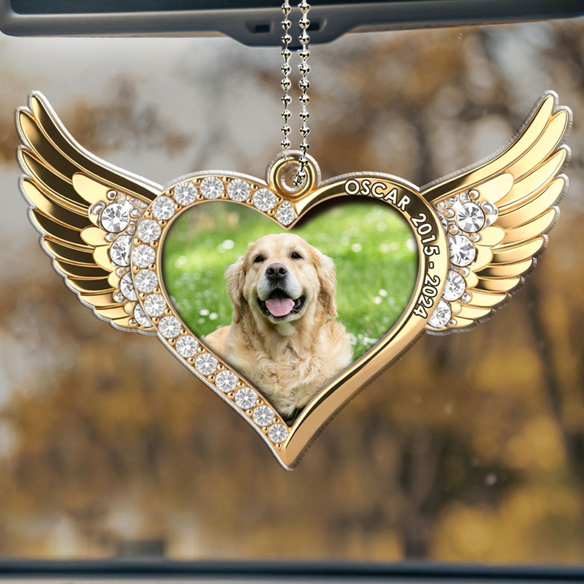 Still In My Heart - Personalized Car Ornament