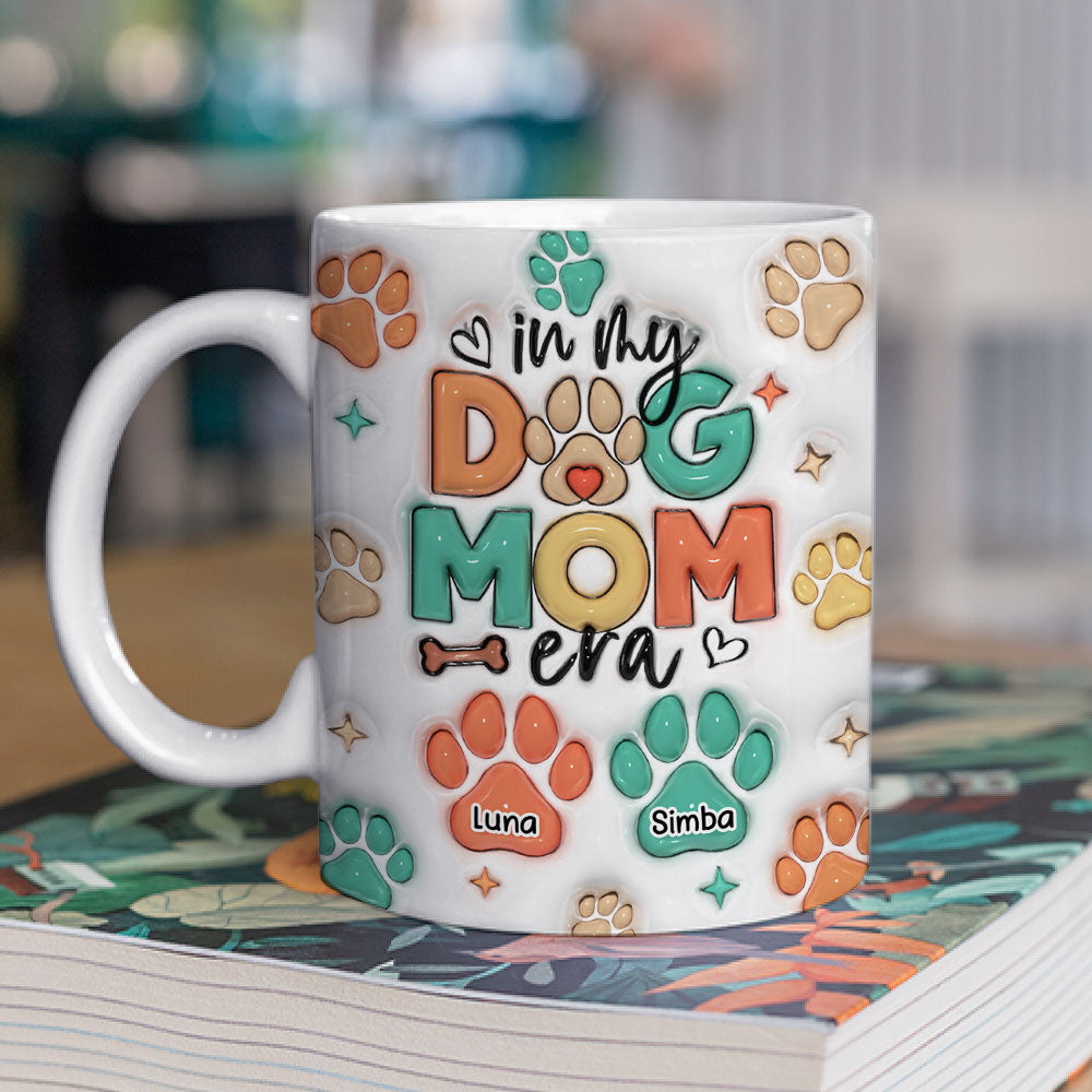 Dog Mom Era - Personalized Coffee Mug