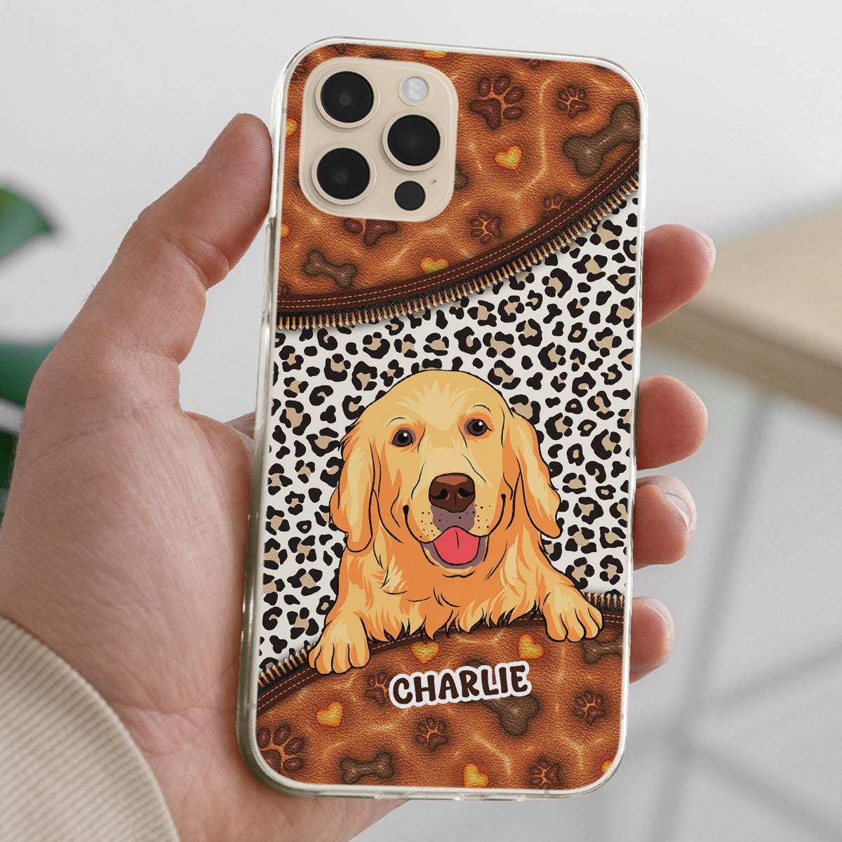 Our Dogs - Personalized 3D Inflated Effect Phone Case