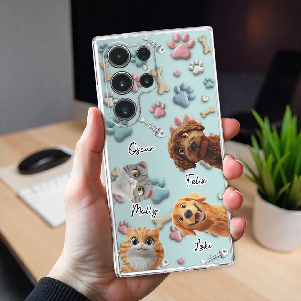 Lovely Pet Cartoon - Personalized Phone Case