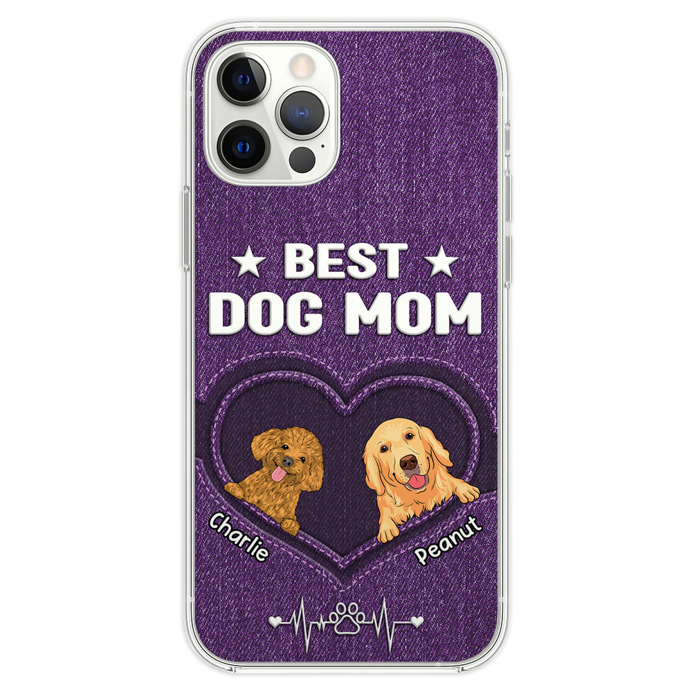 Best Dog Dad Mom - Personalized Phone Case