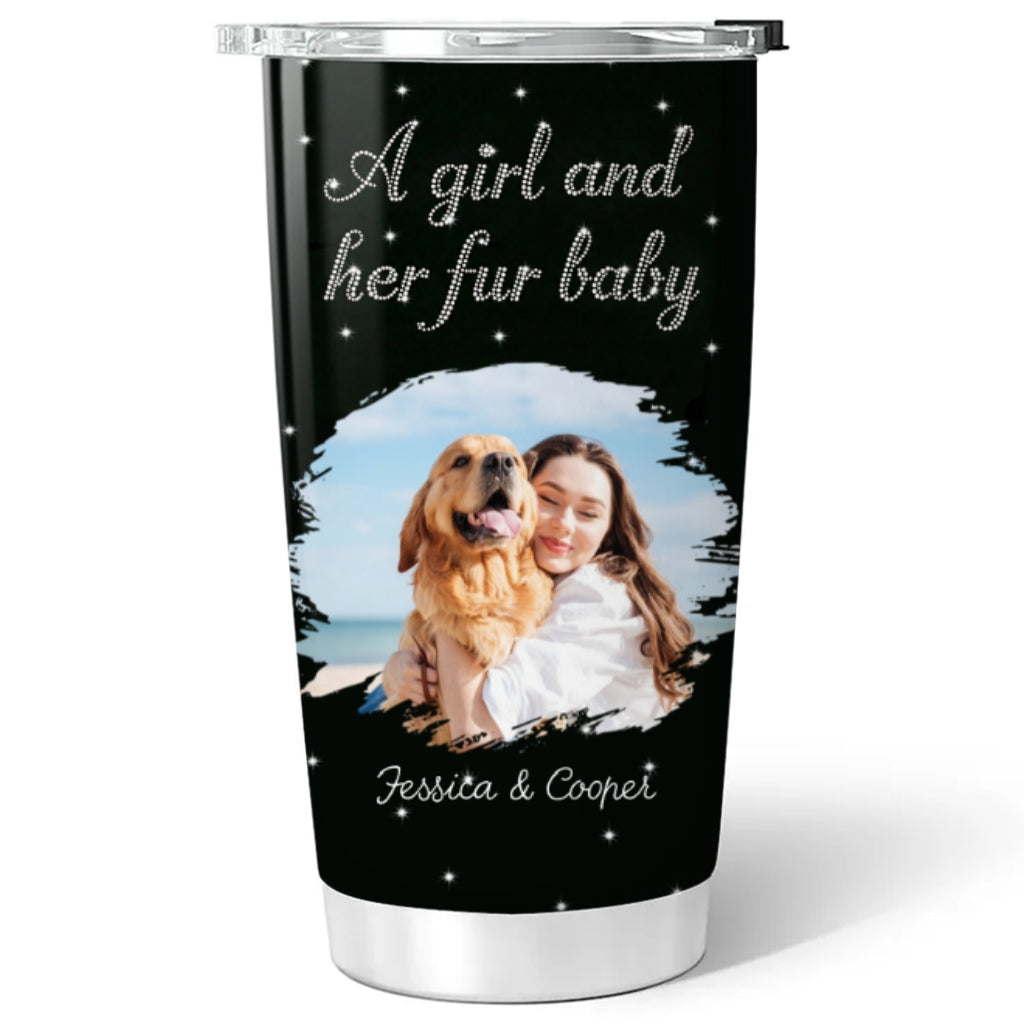 Custom Photo Christmas Birthday Gifts For Pet Mom, Pet Lovers • Every Second With Them Photo - Personalized Tumbler