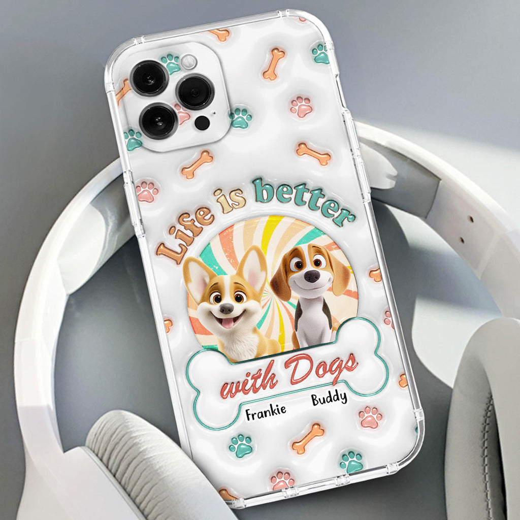 Property Of My Mom - Personalized 3D Inflated Effect Phone Case