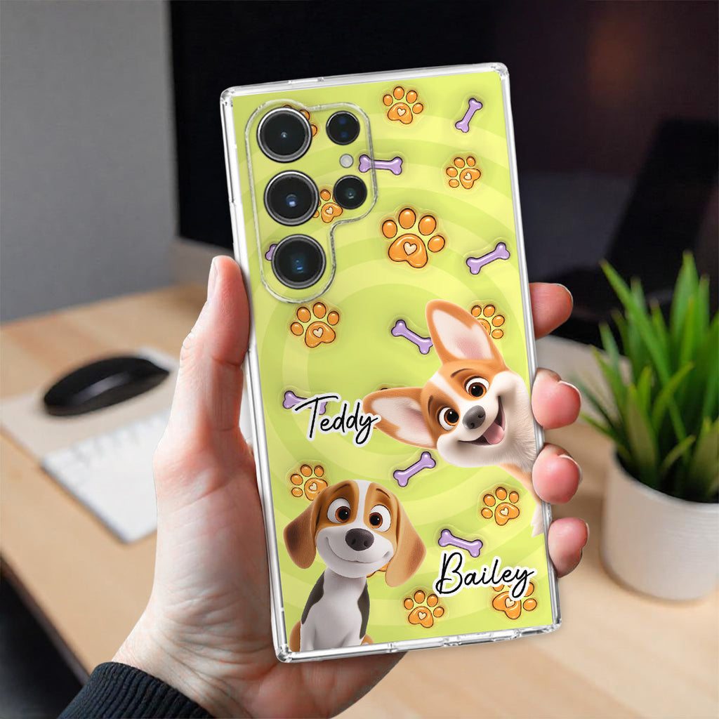 This Human Belongs To Us Cartoon - Personalized 3D Inflated Effect Phone Case