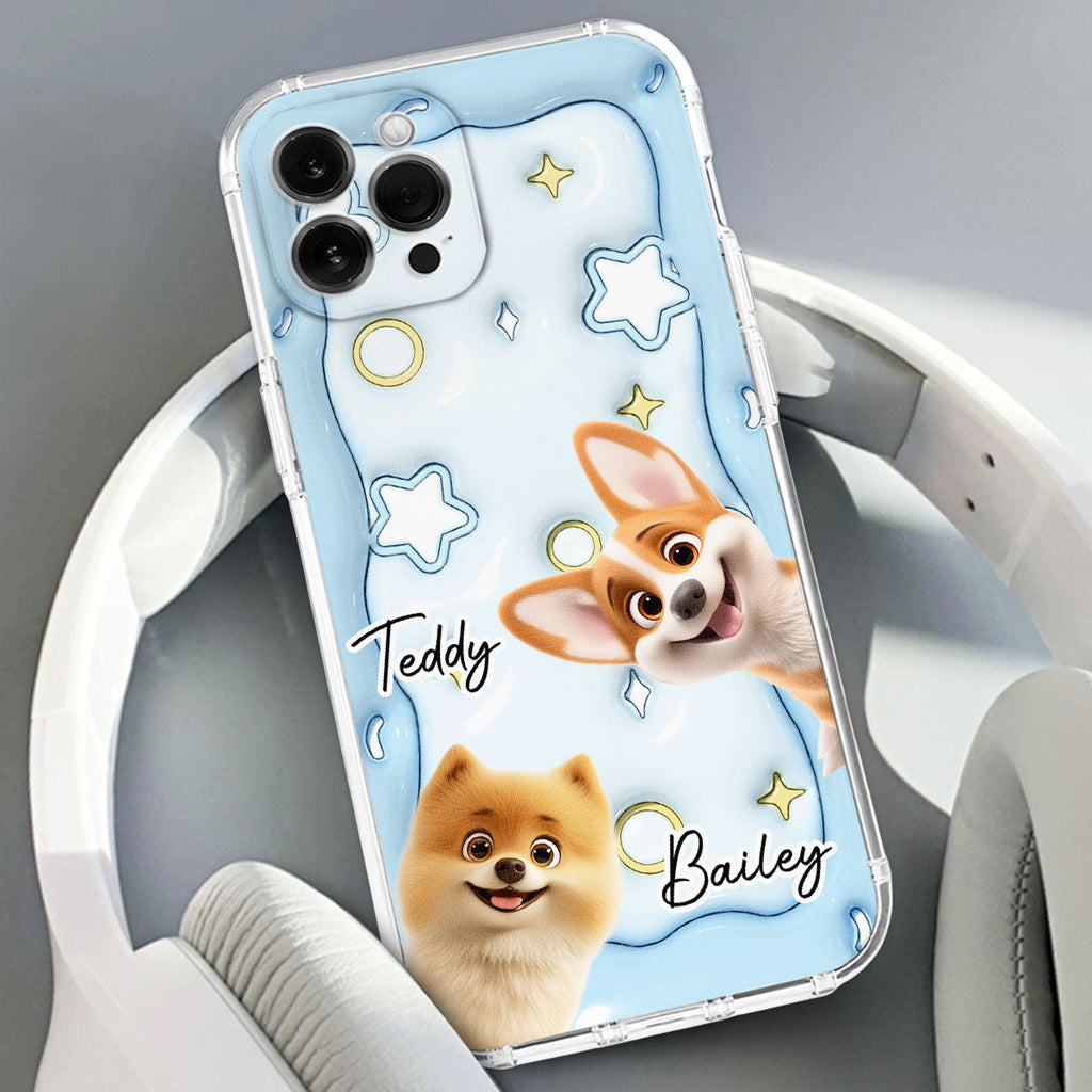 I Woof You - Personalized 3D Inflated Effect Phone Case